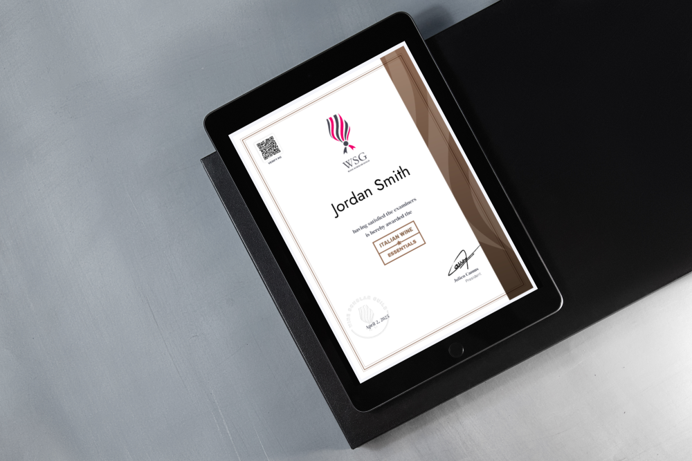 Italian Wine Essentials Certificate