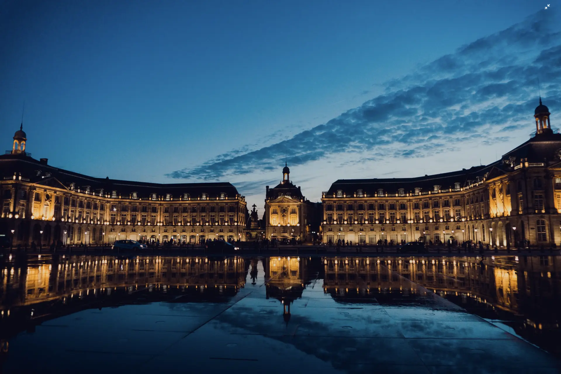 Bordeaux city center